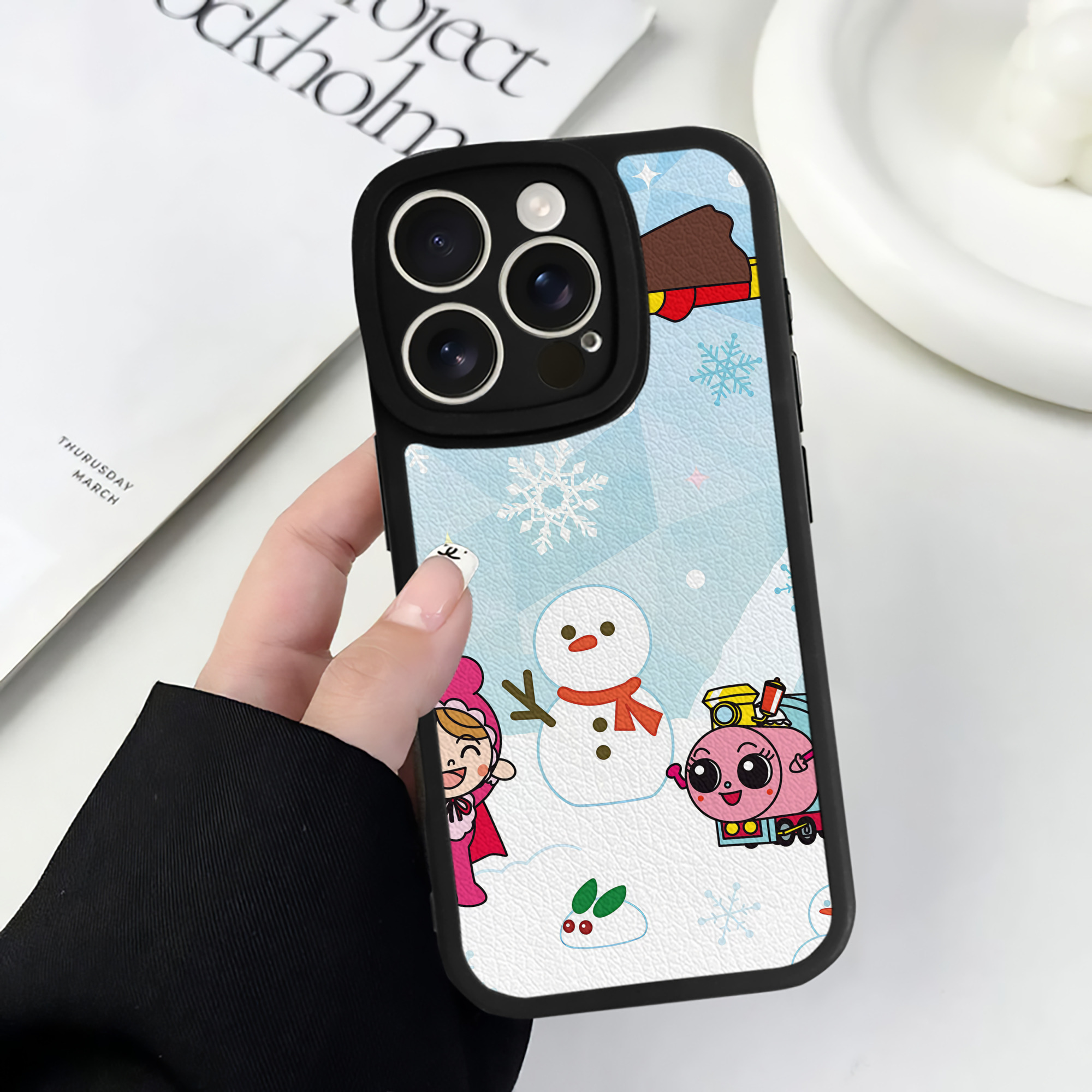 （画像用） アンパンマン Anpanman 【iPhone 16シリーズ対応】シリコンスマホケース（レザー調） 材質：シリコン